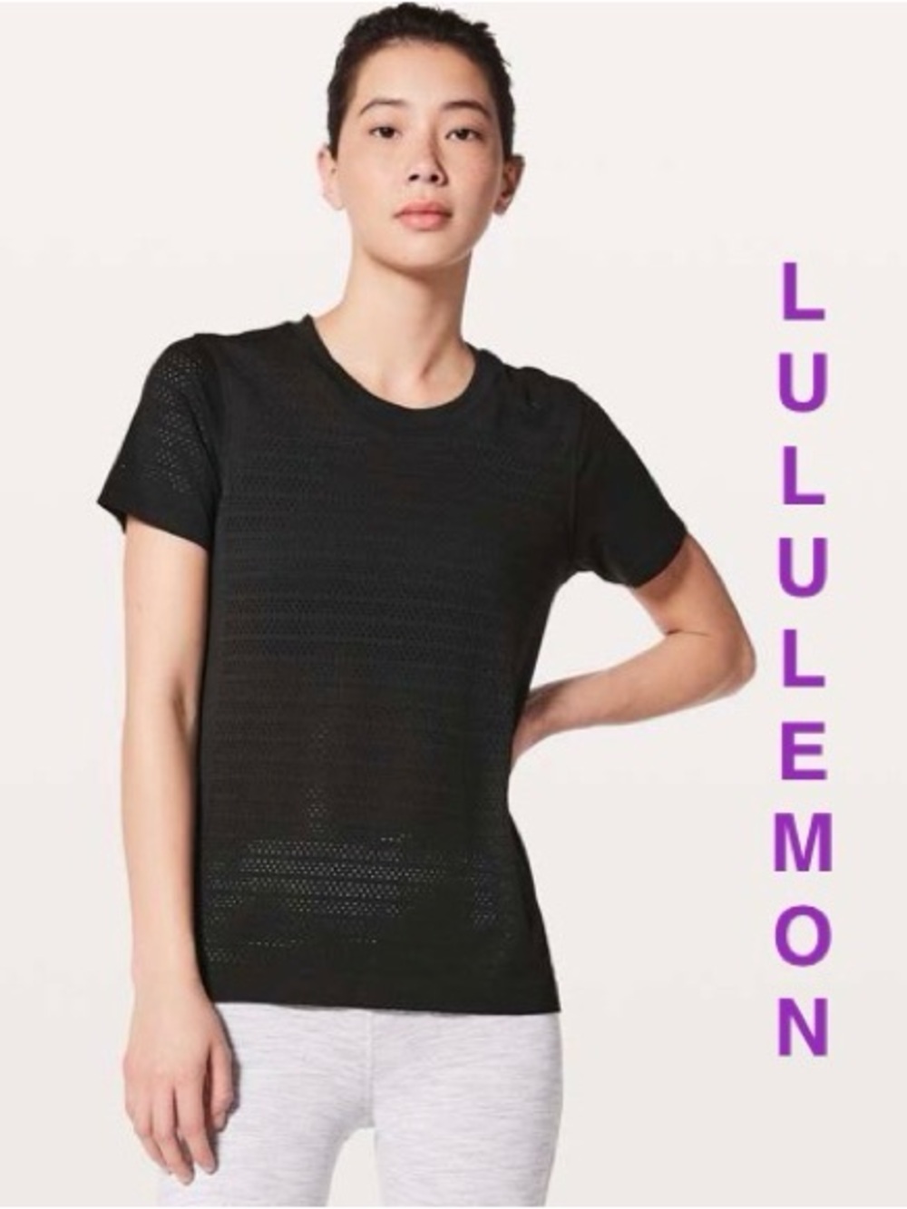 Lululemon | “Breezy By Short Sleeve” - Black - Women’s 6